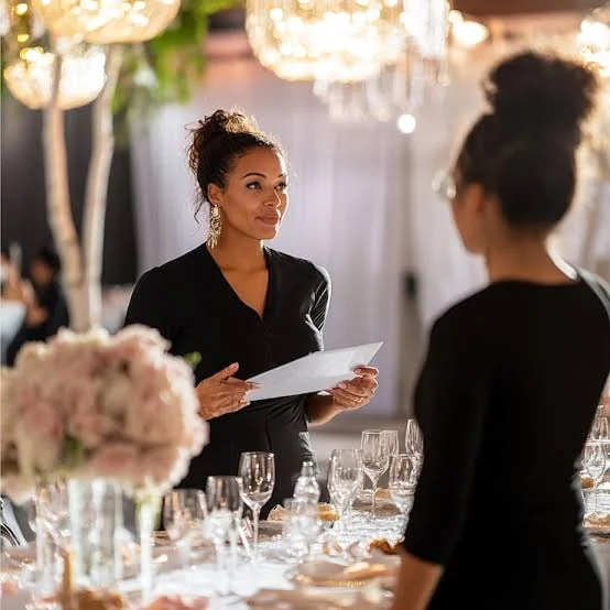 Professional event coordination and setup